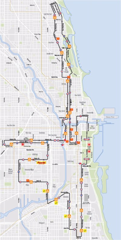 Chicago Marathon Course